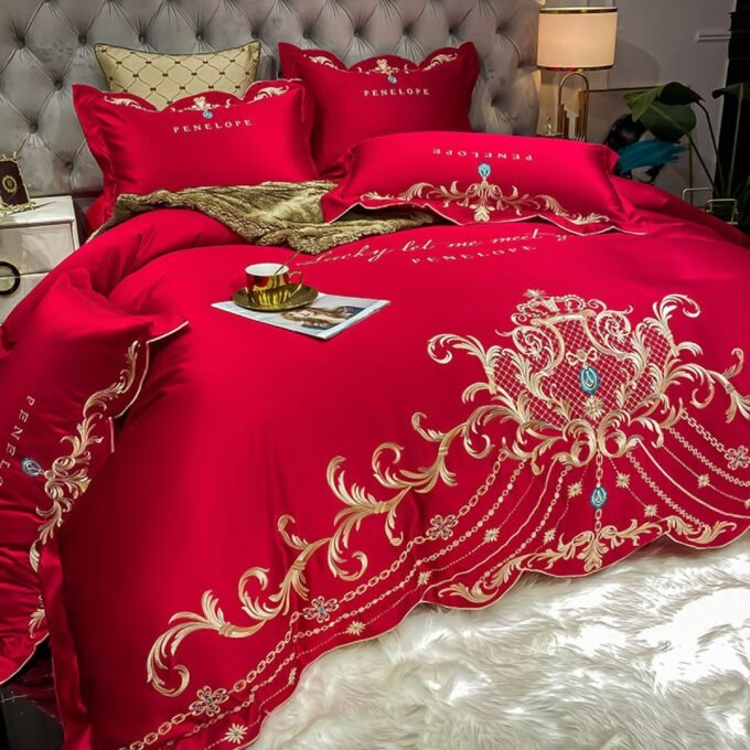 Embroidered Bedsheet - Image 2