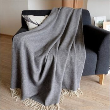 Wool Throw Blanket