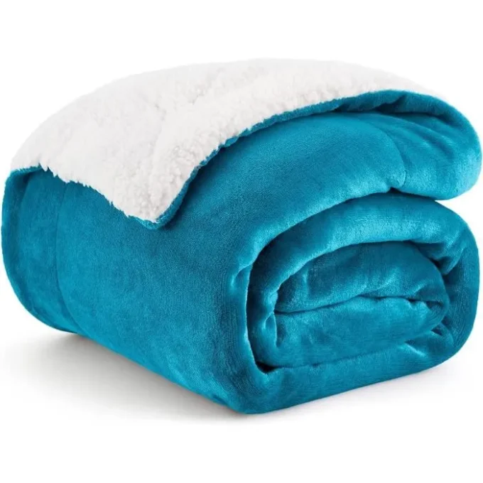 Sherpa Fleece Throw - Image 4