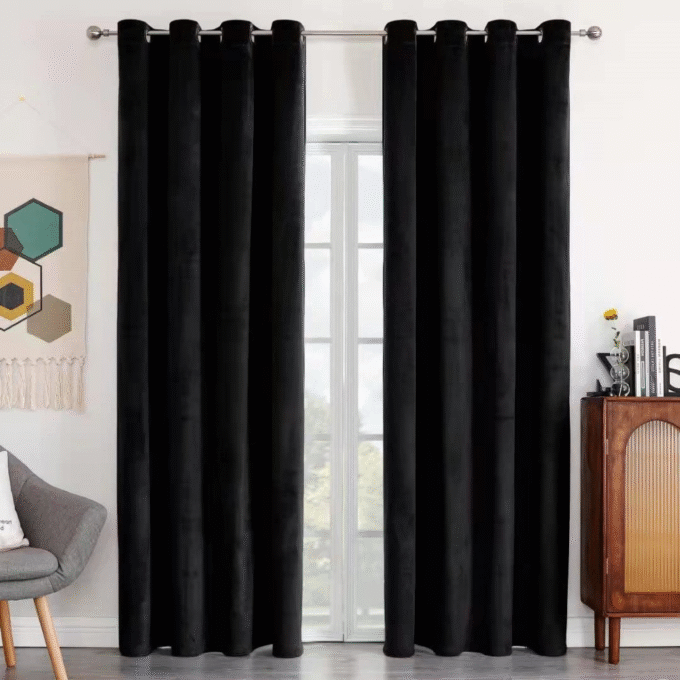 Blackout Velvet Curtains